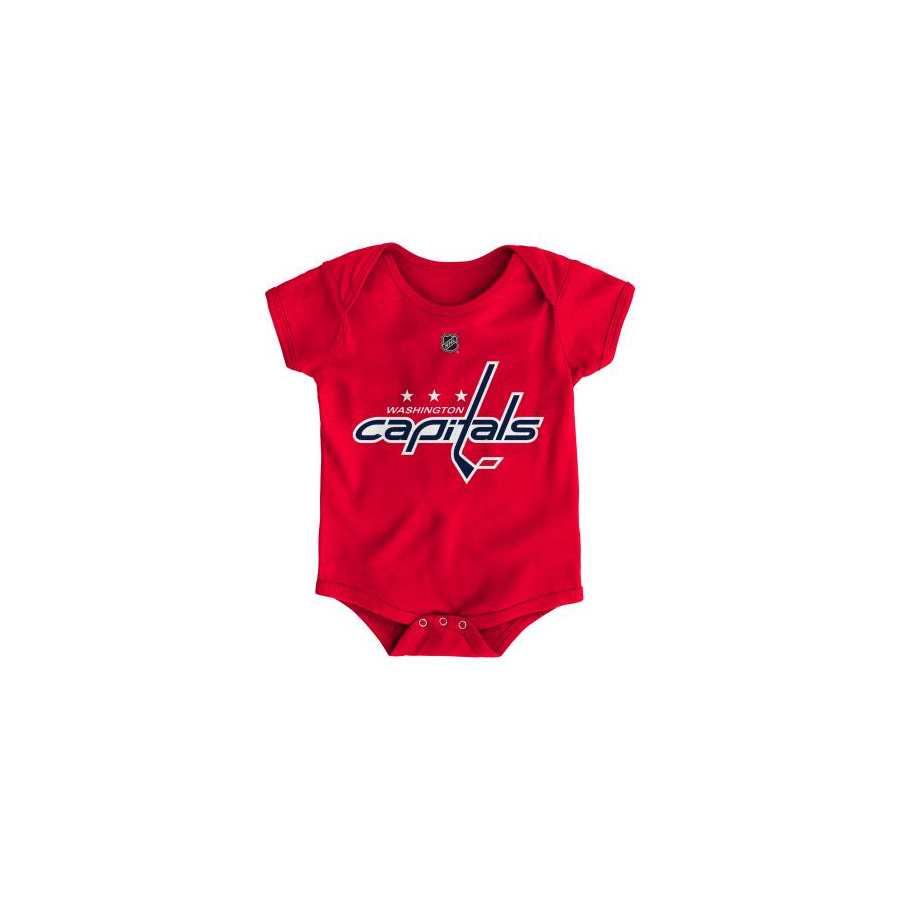 NHL PRIMARY LOGO SS CREEPER WASHINGTON CAPITALS BABY DETSKÉ BODY